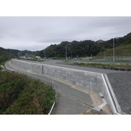 国土交通省発注　浜松西部地区道路整備工事（湖西市白須賀）